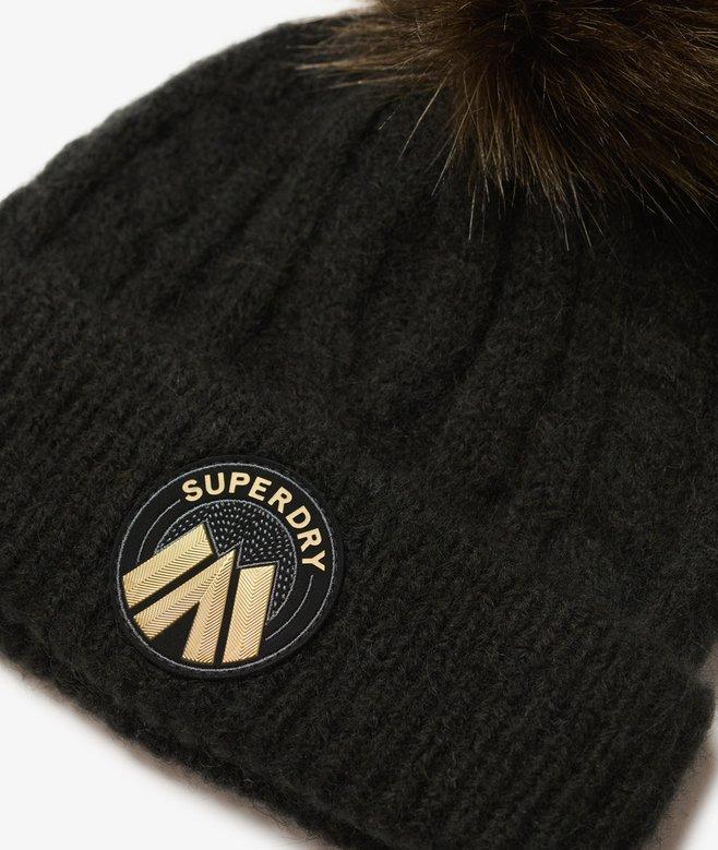 Superdry Cable Luxe Knit Beanie Hat
