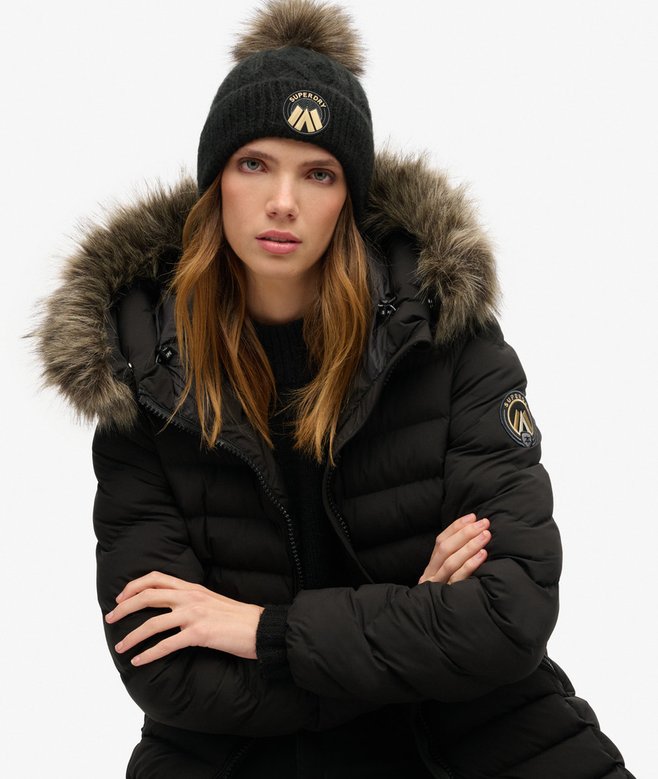 Superdry Cable Luxe Knit Beanie Hat