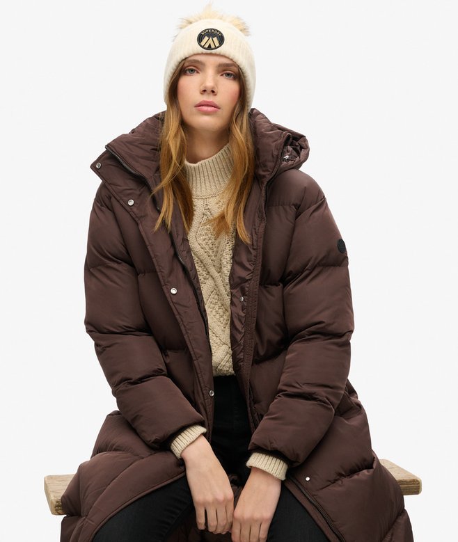 Superdry Cable Luxe Knit Beanie Hat