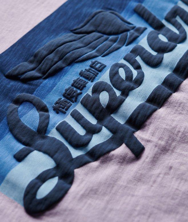 Superdry Cali Striped Logo T-Shirt