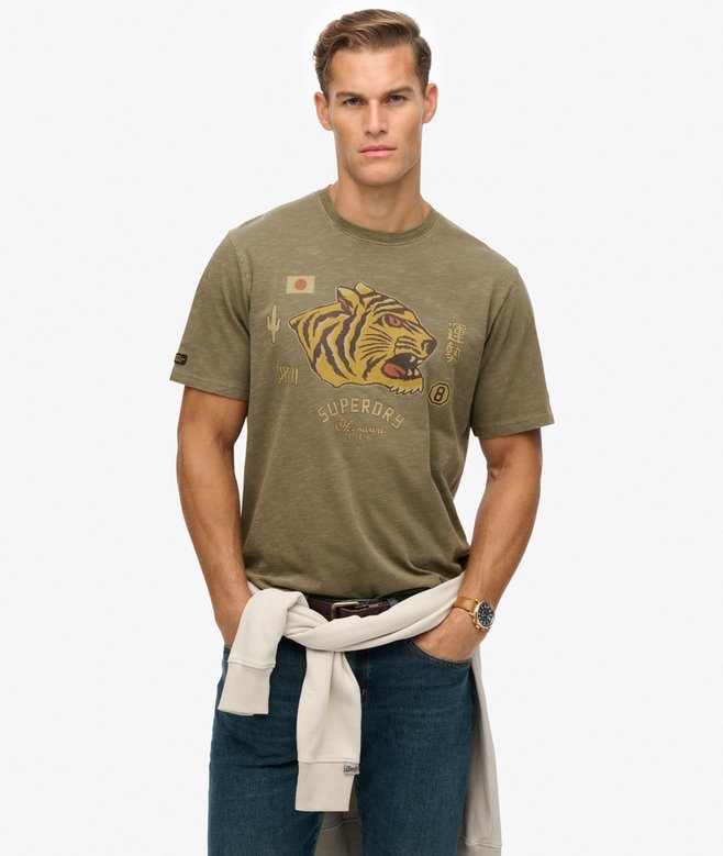 superdry Campaign Souvenir Loose T-Shirt