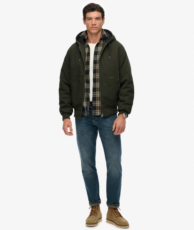 Superdry Canvas Surplus Hooded Jacket