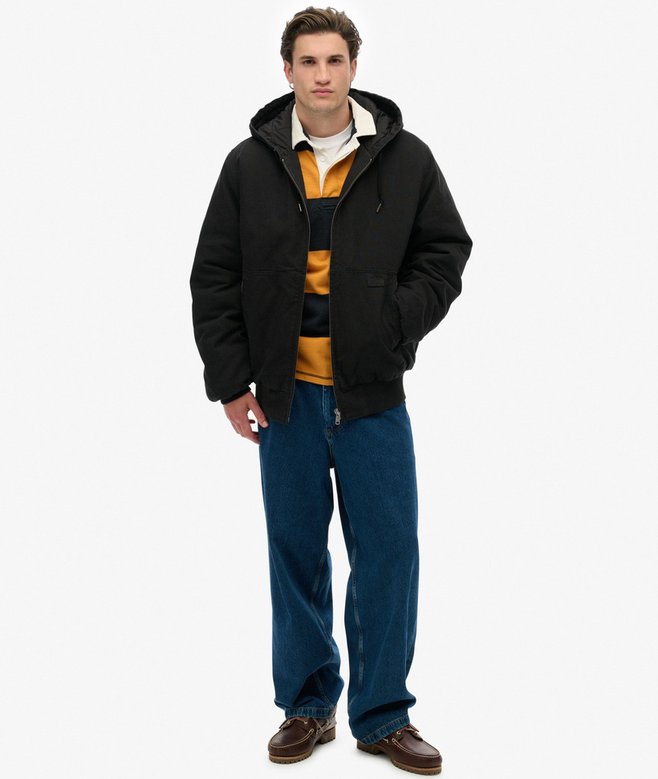 Superdry Canvas Surplus Hooded Jacket