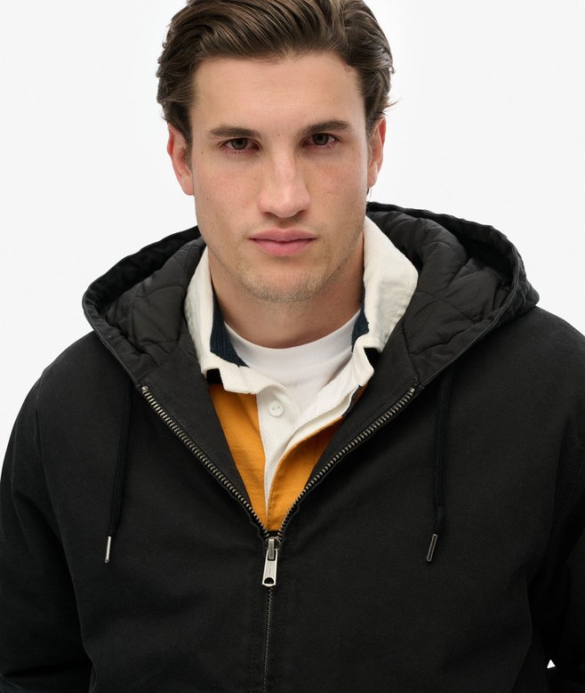 Superdry Canvas Surplus Hooded Jacket