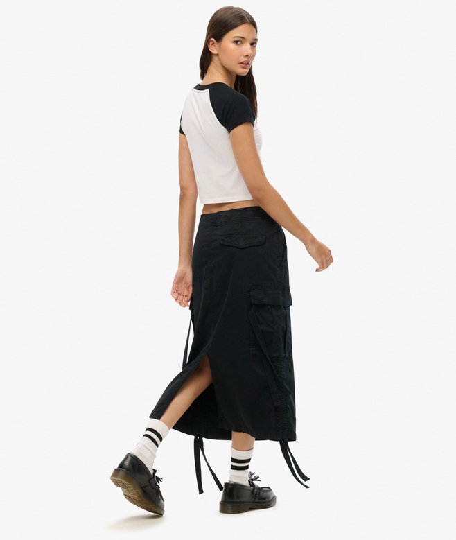 Superdry Cargo Midi Skirt