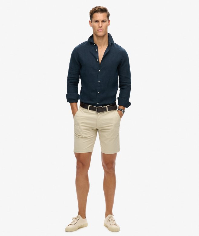 Superdry Casual Linen Long Sleeve Shirt