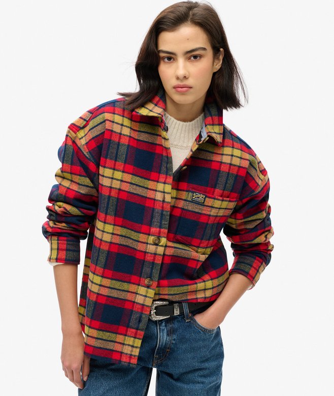 superdry Check Flannel Overshirt
