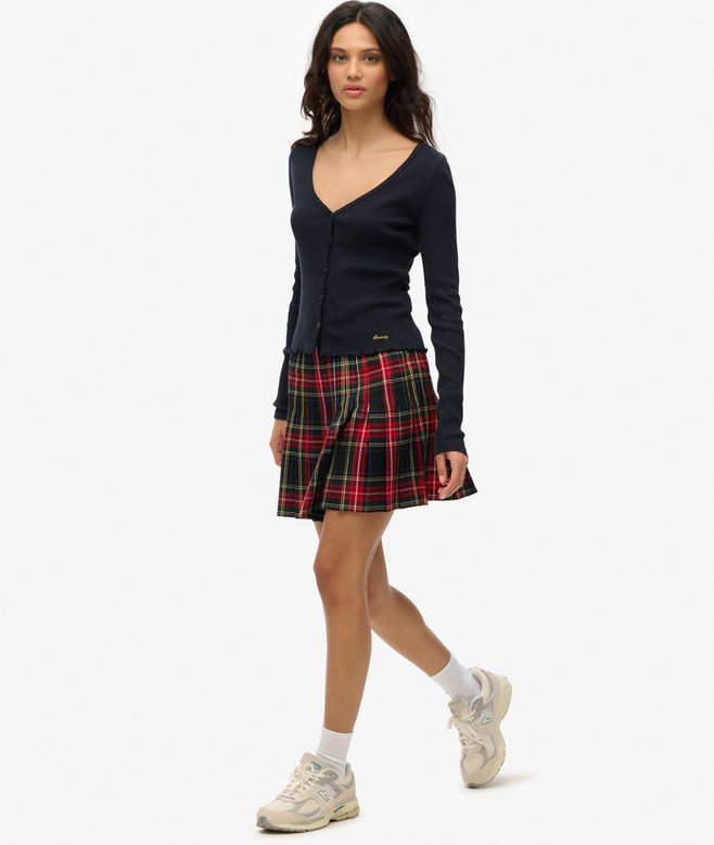 Superdry Check Mini Skirt