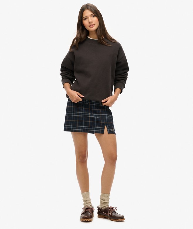 Superdry Check Mini Skirt