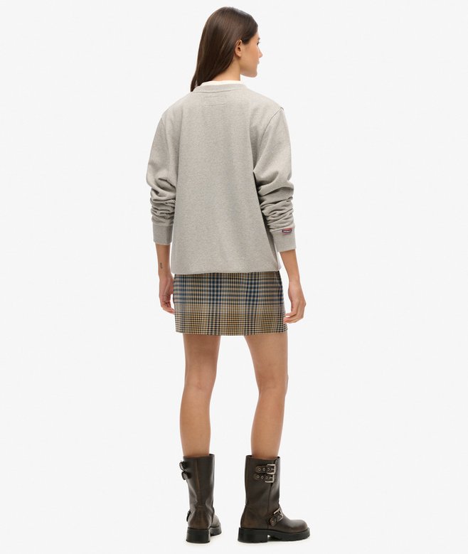 Superdry Check Mini Skirt