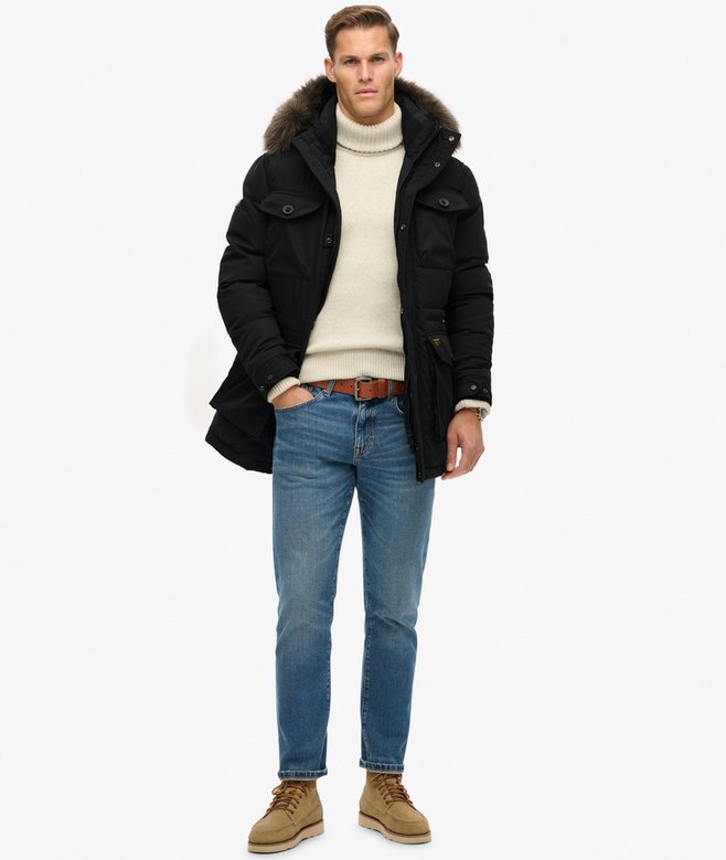 Superdry Chinook Faux Fur Parka Coat