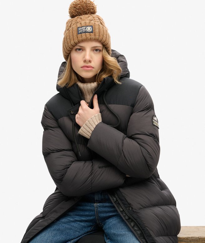 Superdry Chunky Cable Beanie Hat