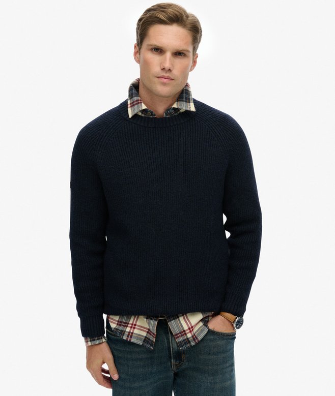 superdry Chunky Raglan Jumper