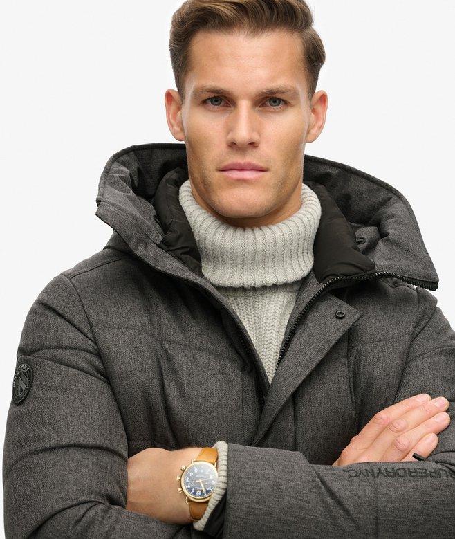 Superdry City Chevron Padded Coat