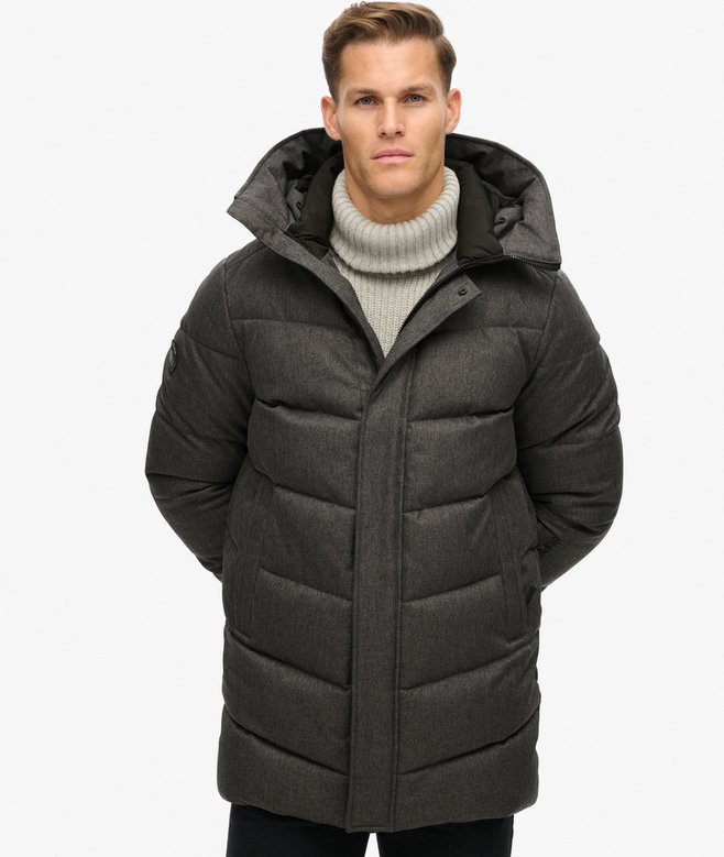 Superdry City Chevron Padded Coat