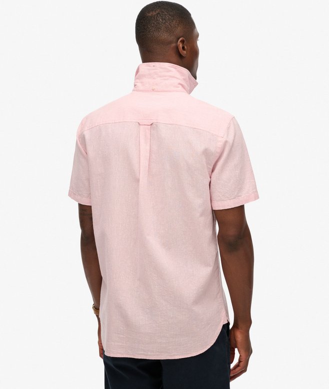 Superdry City Cotton Linen Short Sleeve Shirt