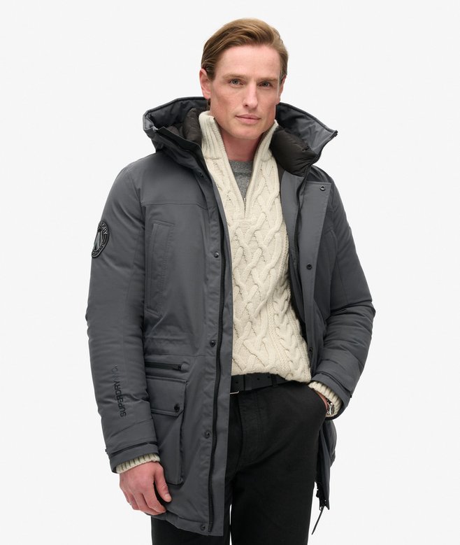 superdry City Padded Parka Coat
