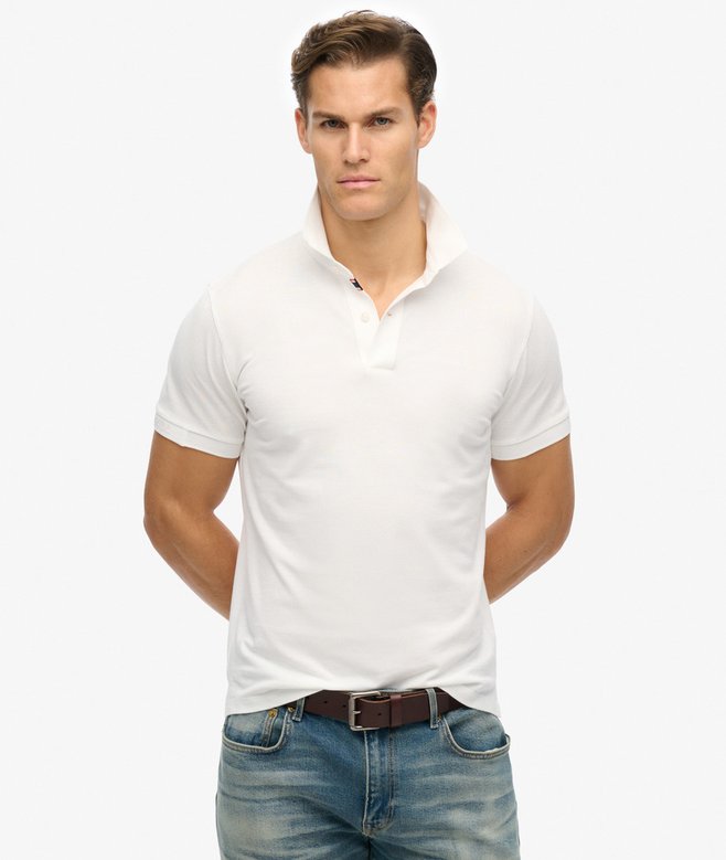 superdry City Pique Polo Shirt