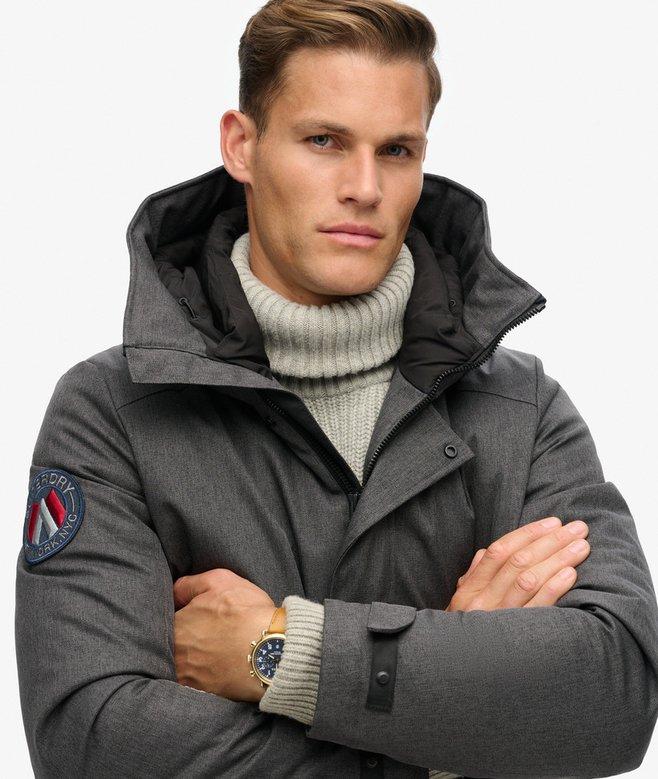 Superdry City Tweed Padded Bomber Jacket