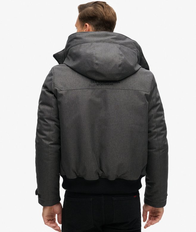 Superdry City Tweed Padded Bomber Jacket