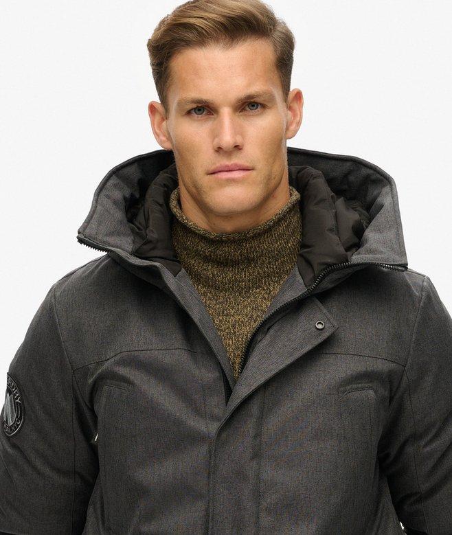 Superdry City Tweed Padded Parka Jacket