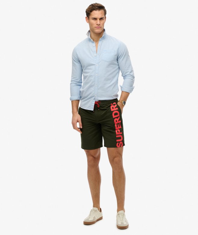 Superdry Classic 19- Inch Logo Board Shorts