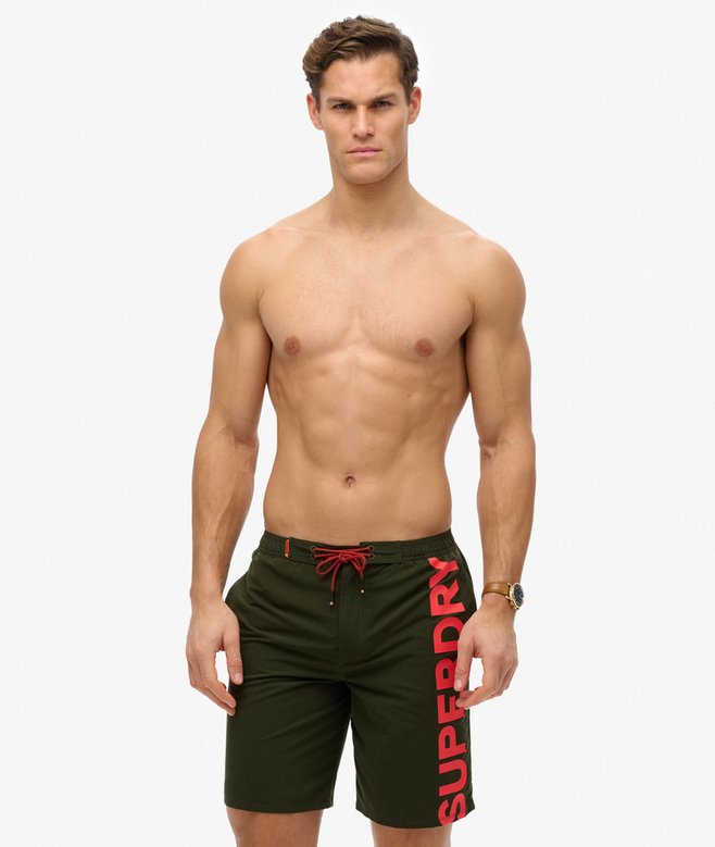 superdry Classic 19- Inch Logo Board Shorts