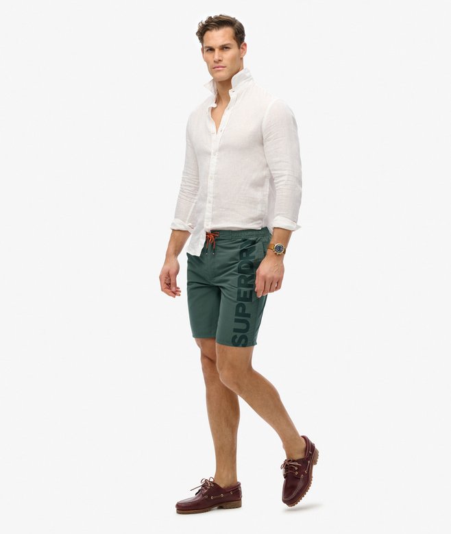 Superdry Classic 19- Inch Logo Board Shorts