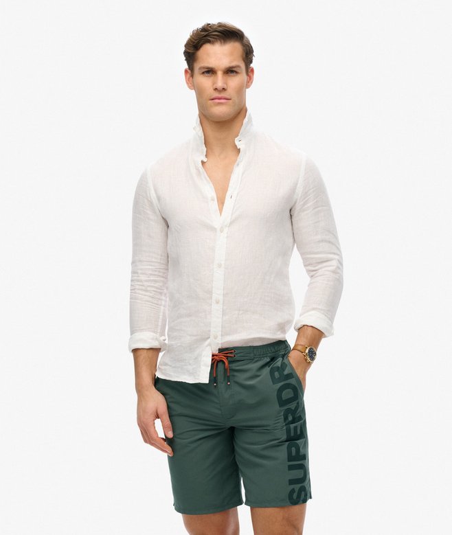 Superdry Classic 19- Inch Logo Board Shorts