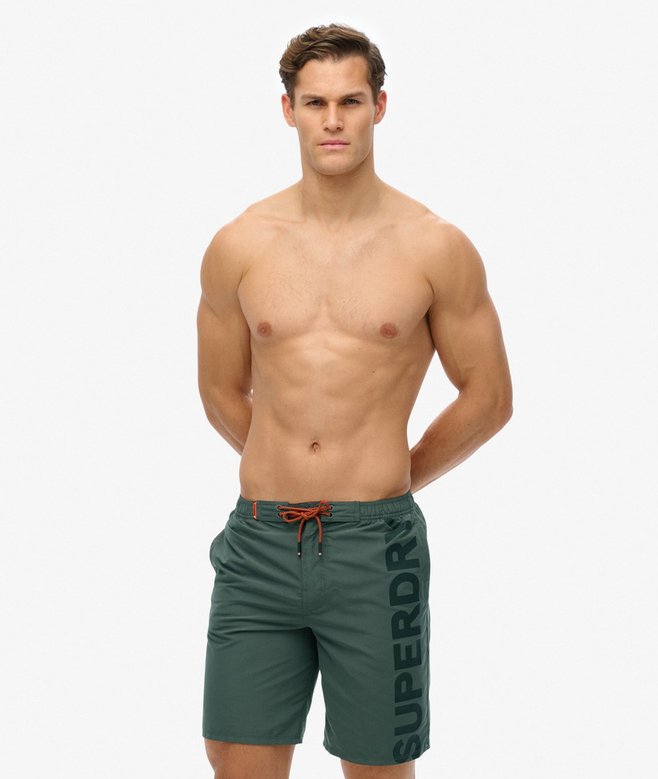 superdry Classic 19- Inch Logo Board Shorts