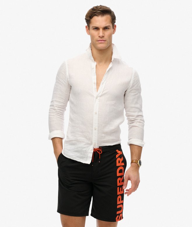 Superdry Classic 19- Inch Logo Board Shorts