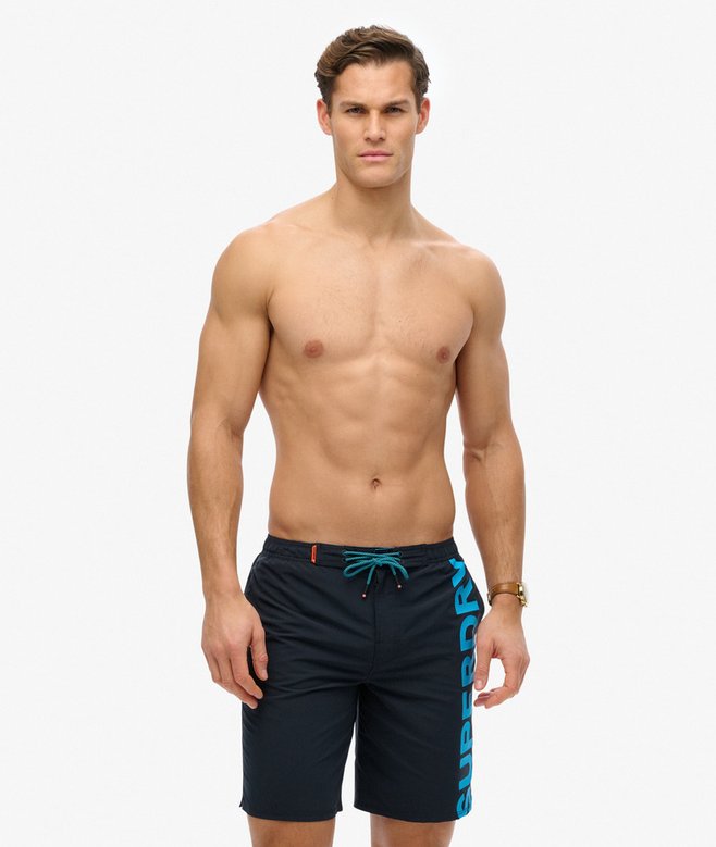 superdry Classic 19- Inch Logo Board Shorts