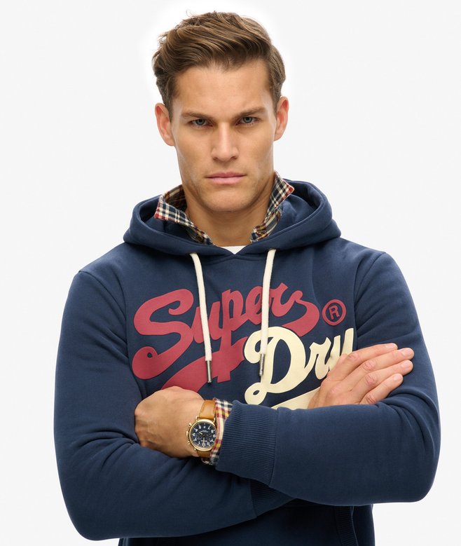 Superdry Classic College Script Hoodie