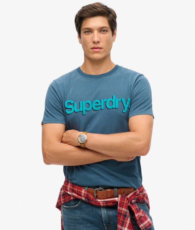 superdry Classic Core Logo Shadow T-Shirt