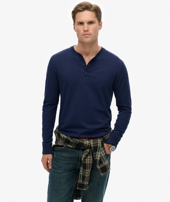 superdry Classic Essential Grandad Top