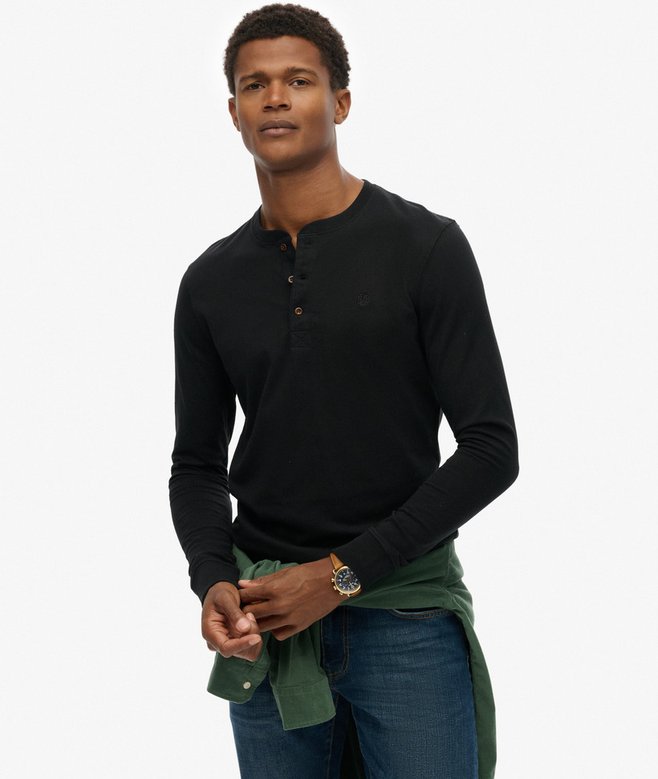 superdry Classic Essential Grandad Top