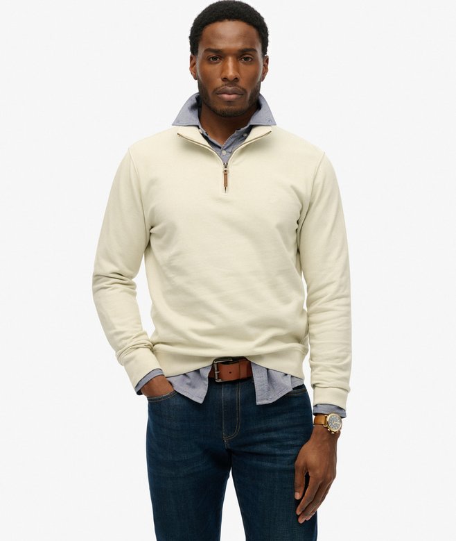 superdry Classic Essential Half Zip Sweatshirt