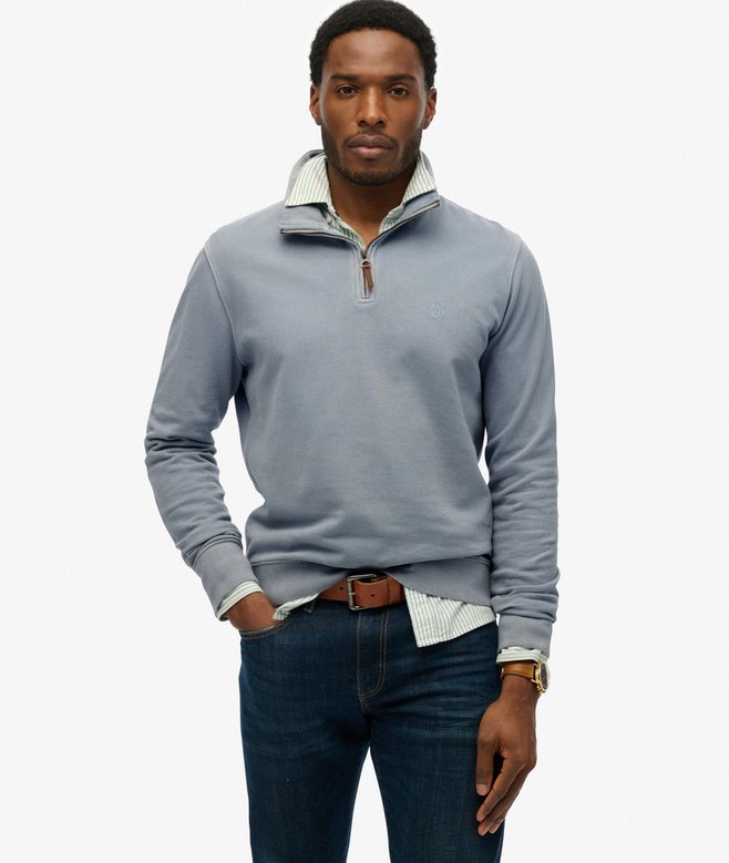 superdry Classic Essential Half Zip Sweatshirt