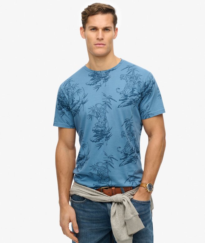 superdry Classic Essential Printed T-Shirt
