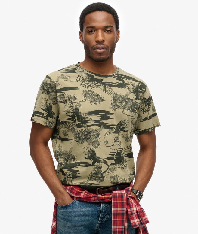 superdry Classic Essential Printed T-Shirt