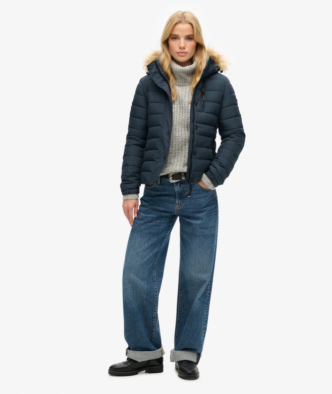 Superdry Classic Faux Fur Fuji Jacket