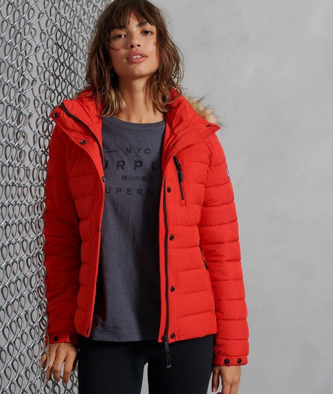 Superdry Classic Faux Fur Fuji Jacket