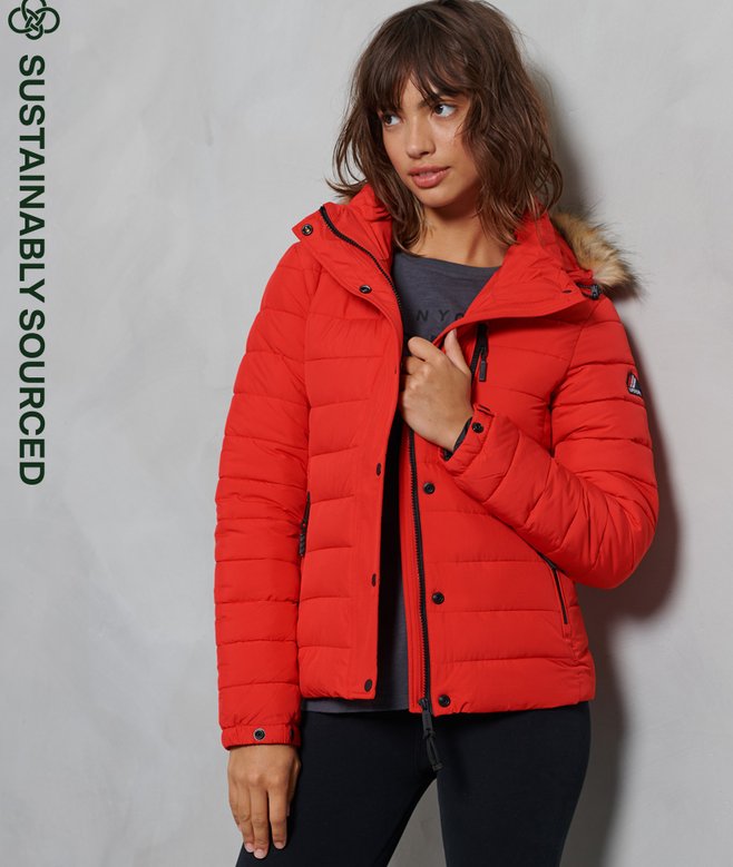 superdry Classic Faux Fur Fuji Jacket