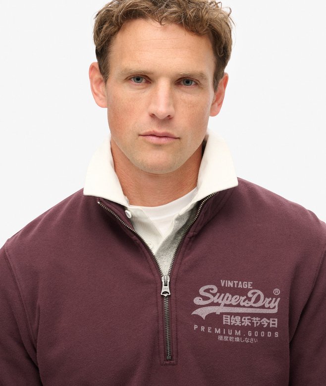 Superdry Classic Graphic Half Zip
