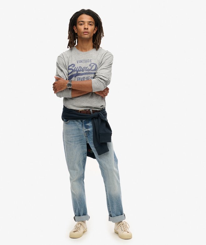 Superdry Classic Graphic Long-Sleeved Top