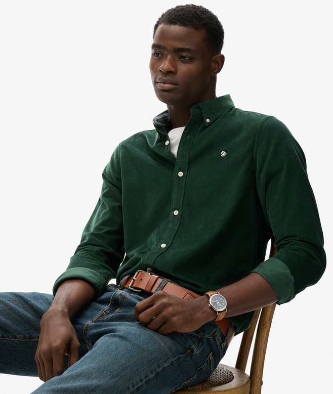 superdry Classic Needle Cord Shirt