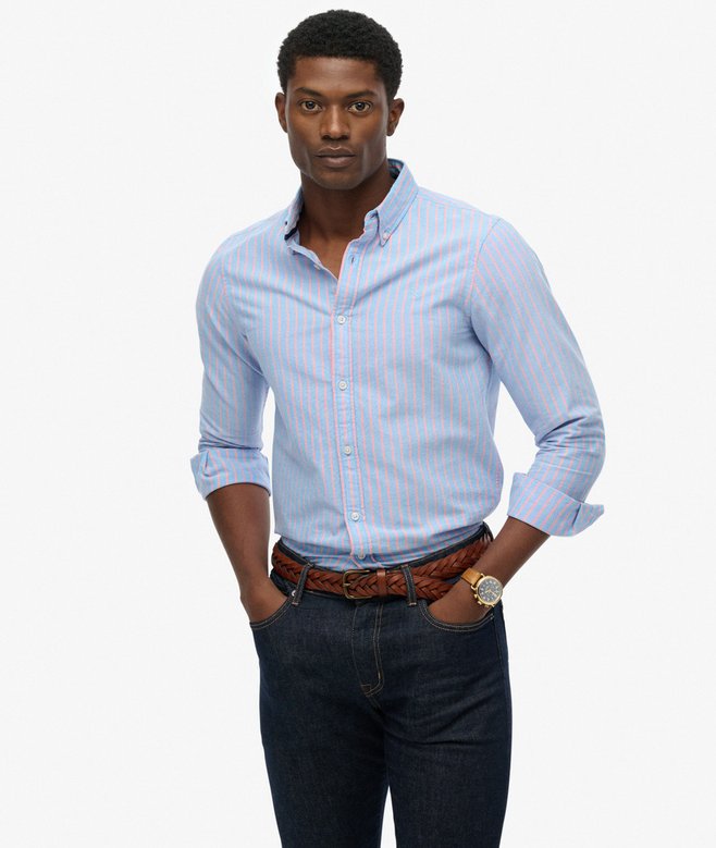 superdry Classic Oxford Long Sleeve Shirt