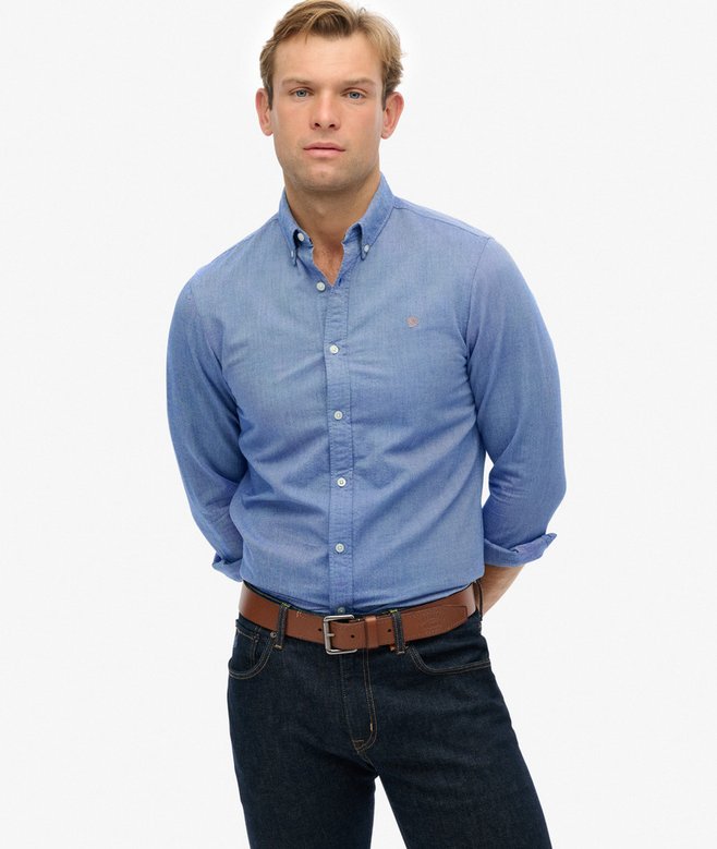 superdry Classic Oxford Long Sleeve Shirt