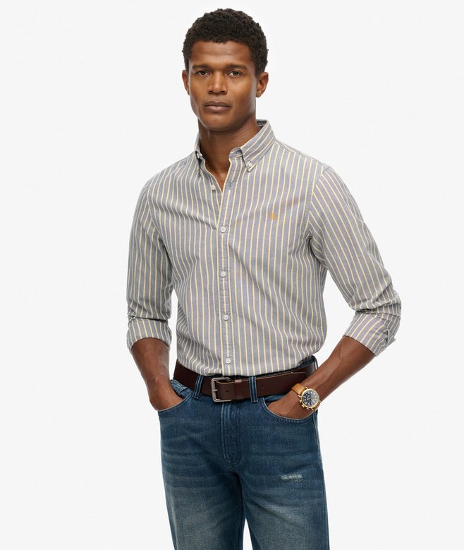 superdry Classic Oxford Long Sleeve Shirt
