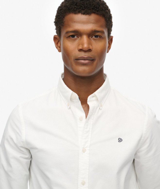 superdry Classic Oxford Long Sleeve Shirt